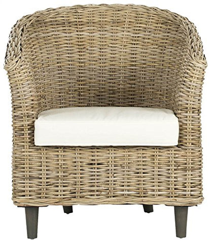 Safavieh Home Collection Omni Honey Barrel Chair - color: Natural
