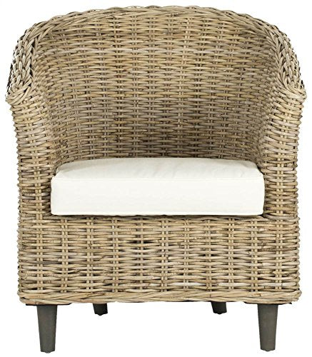 Safavieh Home Collection Omni Honey Barrel Chair - color: Natural
