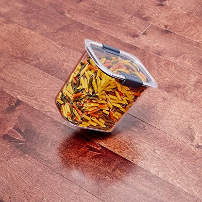 Rubbermaid Brilliance 14-Piece Food Storage Container Set with Scoops Airtight BPA-Free for Kitchen and Pantry Organization - size: Assorted Sizes (28-Piece)