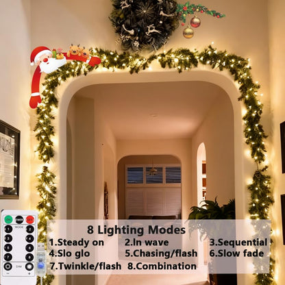 USB Fairy Lights Plug in, 33 Feet 100 LED Twinkle String Lights with Remote and Timer, Waterproof 8 Modes for Bedroom Indoor Wreath DIY Party Wedding Christmas Holiday Decoration(2 Pack Warm White) - size: 2PACK-USB-33FT/100LED-Warm white