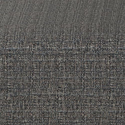 SIMPLIHOME Milltown 27" Wide Tweed Rectangle Ottoman in Ebony | Contemporary upholstered ottoman with a cushioned seat for extra seating in the bedroom or entryway; footstool, footrest. - color: Ebony, style: Small Ottoman Bench